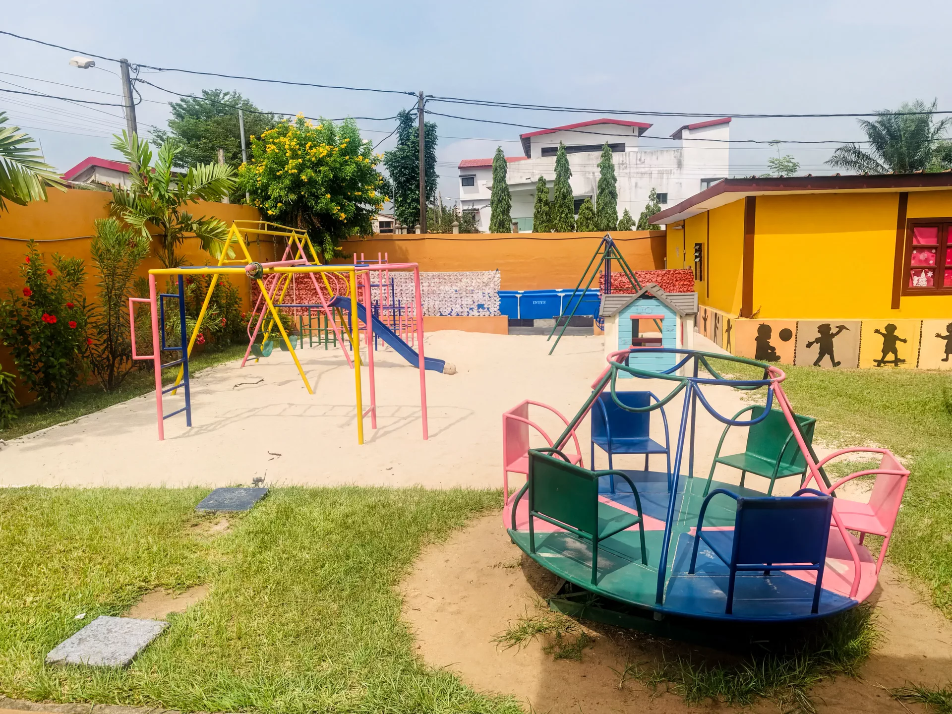 Aire de jeux extérieure du Centre PMBB